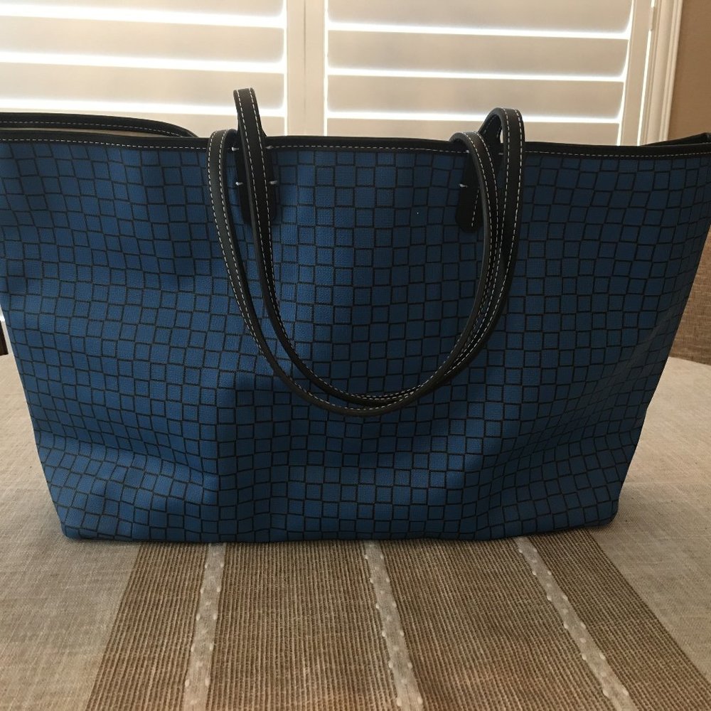 Large Tote Bag (Handbag) w/ leather straps (NWOT)